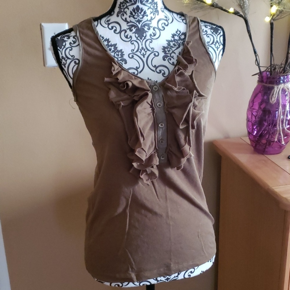 Ruffled tank M/M